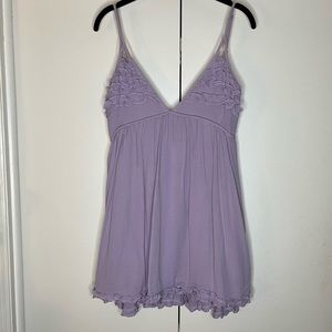 Mini Dress with Ruffle Detail